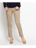 アンクルスキニーパンツ/カーキ(027)