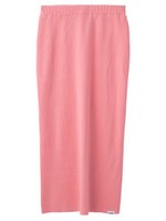 RIB KNIT SKIRT/ライトブルー