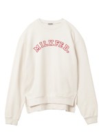 COLLEGE LOGO SWEAT TOP 2/アッシュ