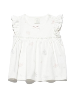 バレリーナモチーフ baby Tシャツ/OWHT