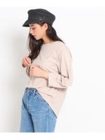 フレアスリーブカットソー/ライトグレー(011)