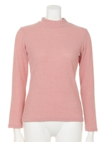 プチハイネックカットトップス/ライトピンク