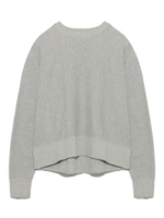 ルーズスウェットプルオーバー/WHT