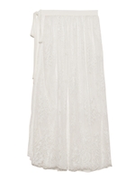 レースラップスカート/WHT