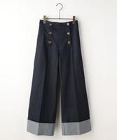 【予約】折り返しマリンワイドパンツ