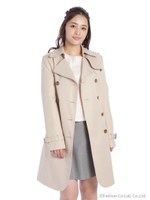 Ｗトレンチ　2/ベージュ