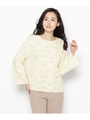 スラブリングニットプルオーバー/レモンイエロー(431)