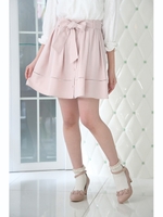 前立て釦ハシゴレースギャザーSK/コン