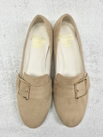 BFC バックルローファーFLT/BEIGE