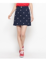 モノグラムロゴ刺繍スカート/ネイビー(093)