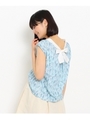 バードフラワーブラウス/ライトブルー(191)