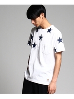 Dickies for tk.TAKEO KIKUCHI 切替ポケットTシャツ/ブラック(519)