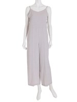 バックリボンロンパース/ライトグレー