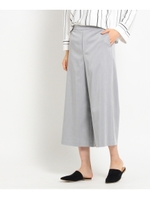 [S]バイオツイルクロップド丈パンツ/サンドベージュ(053)