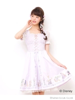 2017リアルシルエット ワンピース(塔の上のラプンツェルver)/ラベンダー