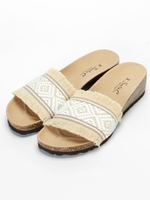 SoniaCフリンジサンダル/ホワイト