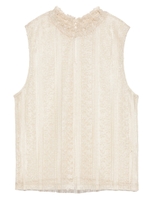 レースタンクトップ/BLK