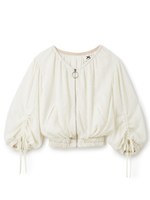 フワリブルゾン/ホワイト