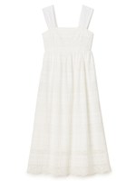 ラッセルレースワンピ/ホワイト