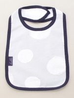 手描きドットプリント スタイ/ブラック