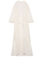 【emmi yoga】クロシェニットガウン/OWHT