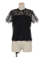 レースフリルTOPS/イエロー