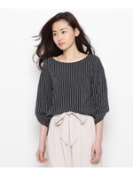 innowave ダブルストライプシャツ/アイボリー(204)