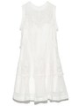 メッシュレースワンピース/WHT