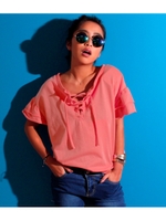 【anap mimpi】前後2WAYレースアップトップス/O.WHT