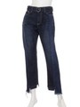 CUT PATTERN STRAIGHT DENIM/インディゴ