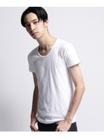 inner light u neck  tee/ブラック(019)