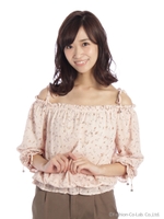 スモック花柄BL　3/ピンク