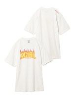 FLAME LOGO SUPER BIG TEE/ホワイト