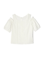 OPEN SHOULDER BL/ホワイト(030)