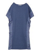 PANEL DRESS/ブルー