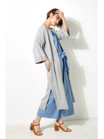 【AZUL by moussy】WフェイススリットロングカーデMOOK番号93073/ORG