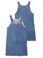 DENIM JUMPER SKIRT/ライトインディゴ