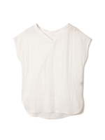 [ウォッシャブル]テンセルツイルブラウス/ホワイト(030)