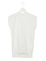 ノースリーブセットトップス/WHITE