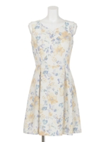 フラワーワンピース/イエロー