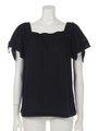 袖リボンスクエア2WAY TOPS/WHT
