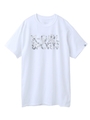 S/S TEE ALOHA LOGO/ホワイト