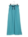 ボリュームワイドパンツ/TURQUOISE