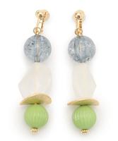 クリア変形パーツイヤリング