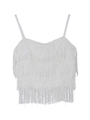 FRINGE FIT キャミ/BLK