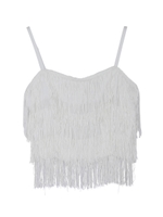 FRINGE FIT キャミ/BLK