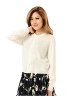 シンプルカーディガン/BLUE