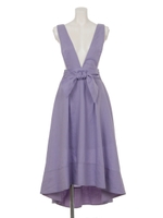 リネンフレアロングスカート/キャメル