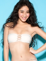 CORD CROSS BIKINI TOP/MINT