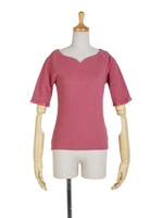 【an another angelus】ハートカットテレコT/CREAM